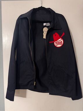 NWT Ebbets Field Flannels Texas Senators Ground Crew Work Jacket Men’s